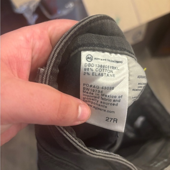 NWT AG Adriano Goldschmied Gray The Legging Ankle Super Skinny Jeans - Picture 7 of 7